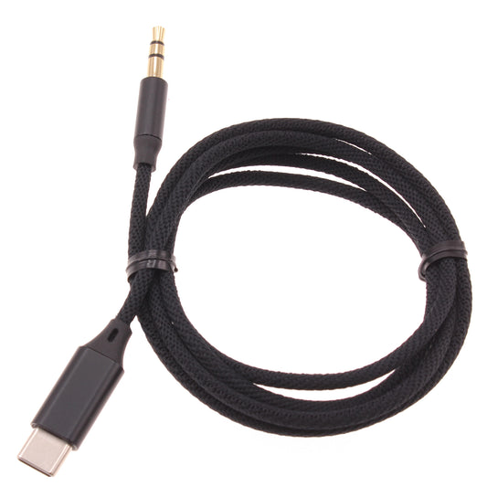 image of Aux Cable USB-C to 3.5mm Audio Cord Car Stereo Aux-in Adapter Speaker Jack Wire  - BFA71 1500-1