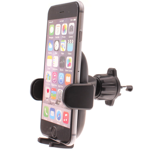 image of Car Mount Air Vent Phone Holder Swivel Cradle Strong Grip  - BFY98 1852-1