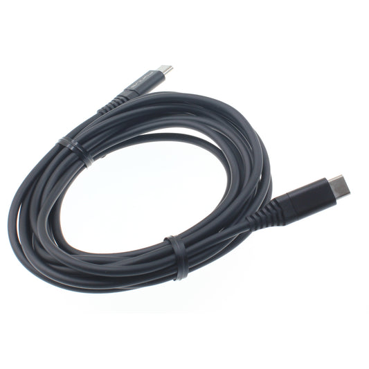 image of USB-C Cable 10ft Long Fast Charge Power Cord (Type-C to Type-C) Wire  - BFK92 1020-1