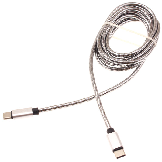 image of 6ft Metal PD Cable Type-C to USB-C Charger Cord Power Wire Sync  - BFD55 1426-1