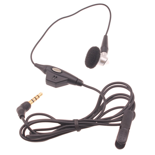 image of Mono Headset Wired Earphone Single Earbud 3.5mm Headphone  - BFA18 317-1