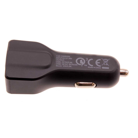 image of Car Charger 30W 2-Port USB Power Adapter DC Socket  - BFA68 1066-1