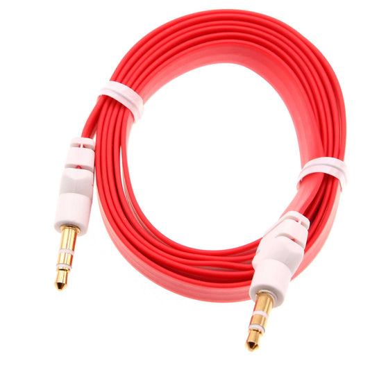 image of Aux Cable 3.5mm Adapter Car Stereo Aux-in Audio Cord Speaker Jack Wire  - BFB61 404-1