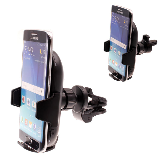 image of Car Wireless Charger Mount Air Vent Holder  Fast Charge Cradle Dock  - BFZ08 1619-1