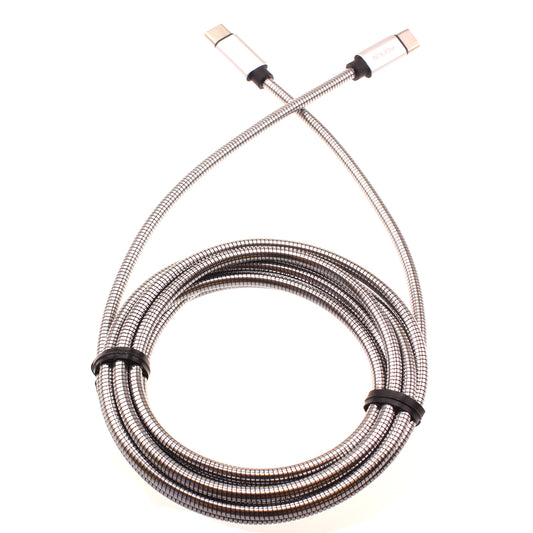 image of 6ft Metal PD Cable Type-C to USB-C Charger Cord Power Wire Sync  - BFD55 1426-1