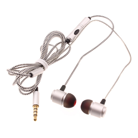 image of Wired Earphones Hi-Fi Sound Headphones Handsfree Mic Headset Metal Earbuds  - BFG94 432-1