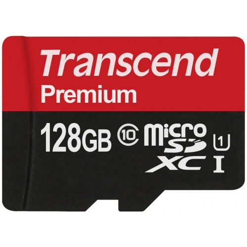 128GB Memory Card Transcend High Speed MicroSD Class 10 MicroSDXC  - BFV25 1387-1