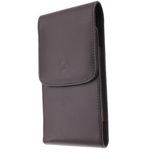 image of Case Belt Clip Leather Holster Cover Pouch Vertical  - BFK60 1596-1