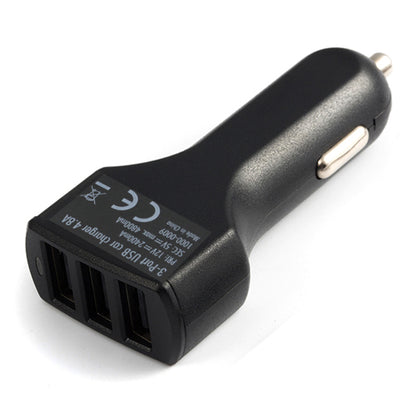 Car Charger 36W 3-Port USB 4.8A DC Socket Plug-in  - BFK62 843-2