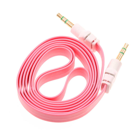 image of Aux Cable 3.5mm Adapter Car Stereo Aux-in Audio Cord Speaker Jack Wire  - BFJ28 378-1