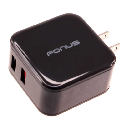 image of Fast Home Charger 30W 2-Port USB Quick Charge Port Travel Wall  - BFB96 1058-1