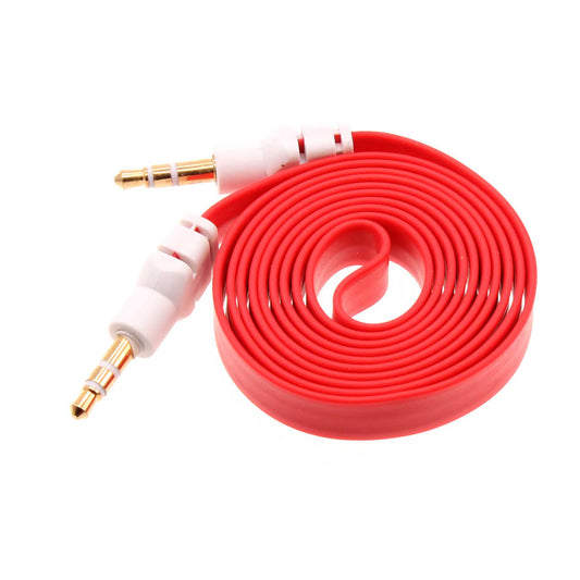 image of Aux Cable 3.5mm Adapter Car Stereo Aux-in Audio Cord Speaker Jack Wire  - BFB61 404-1