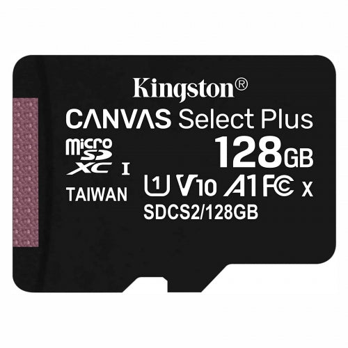 image of 128GB Memory Card Kingston High Speed MicroSD Class 10 MicroSDXC  - BFV35 1588-1