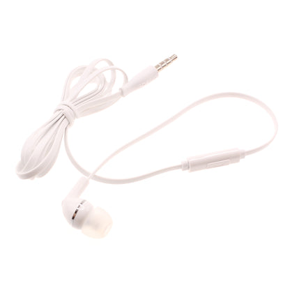 Mono Headset Earphone w Mic Wired Earbud 3.5mm Single Headphone Hands-free  - BFF70 441-1