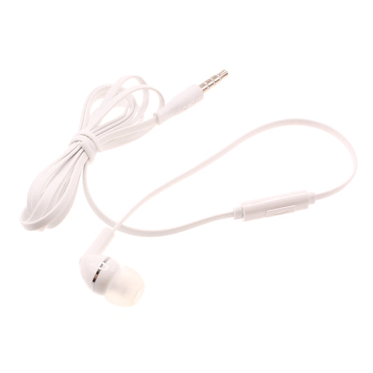 image of Mono Headset Earphone w Mic Wired Earbud 3.5mm Single Headphone Hands-free  - BFF70 441-1