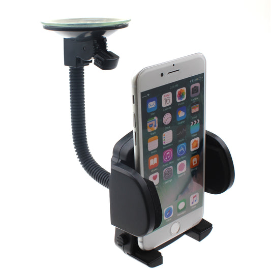 image of Car Mount Windshield Holder Glass Cradle Swivel  - BFC08 597-1