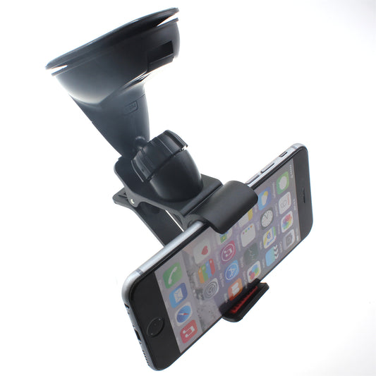 image of Car Mount Dash Windshield Holder Cradle Swivel  - BFK56 672-1