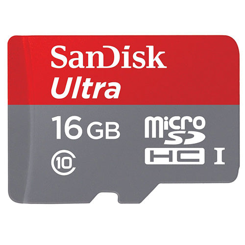 16GB Memory Card Sandisk Ultra High Speed MicroSD Class 10 MicroSDHC  - BFR16 864-1