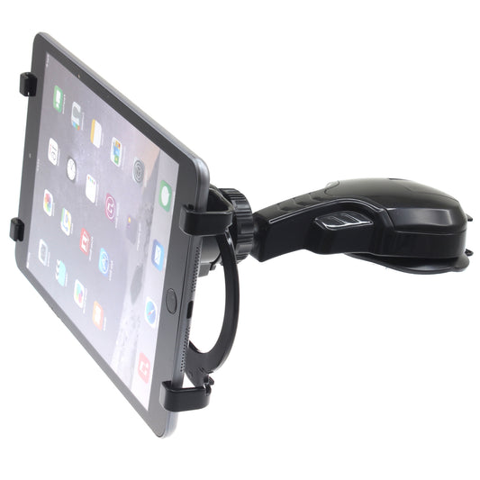 image of Car Mount Tablet Holder Dash Cradle Dock Rotating  - BFC96 657-1