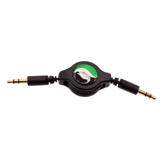 image of Aux Cable Retractable  3.5mm Adapter Car Stereo Aux-in Audio Cord  - BFM93 326-1