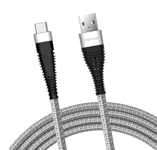 image of 3ft USB Cable Type-C Power Cord Fast Charge USB-C Wire  - BFL77 1293-1