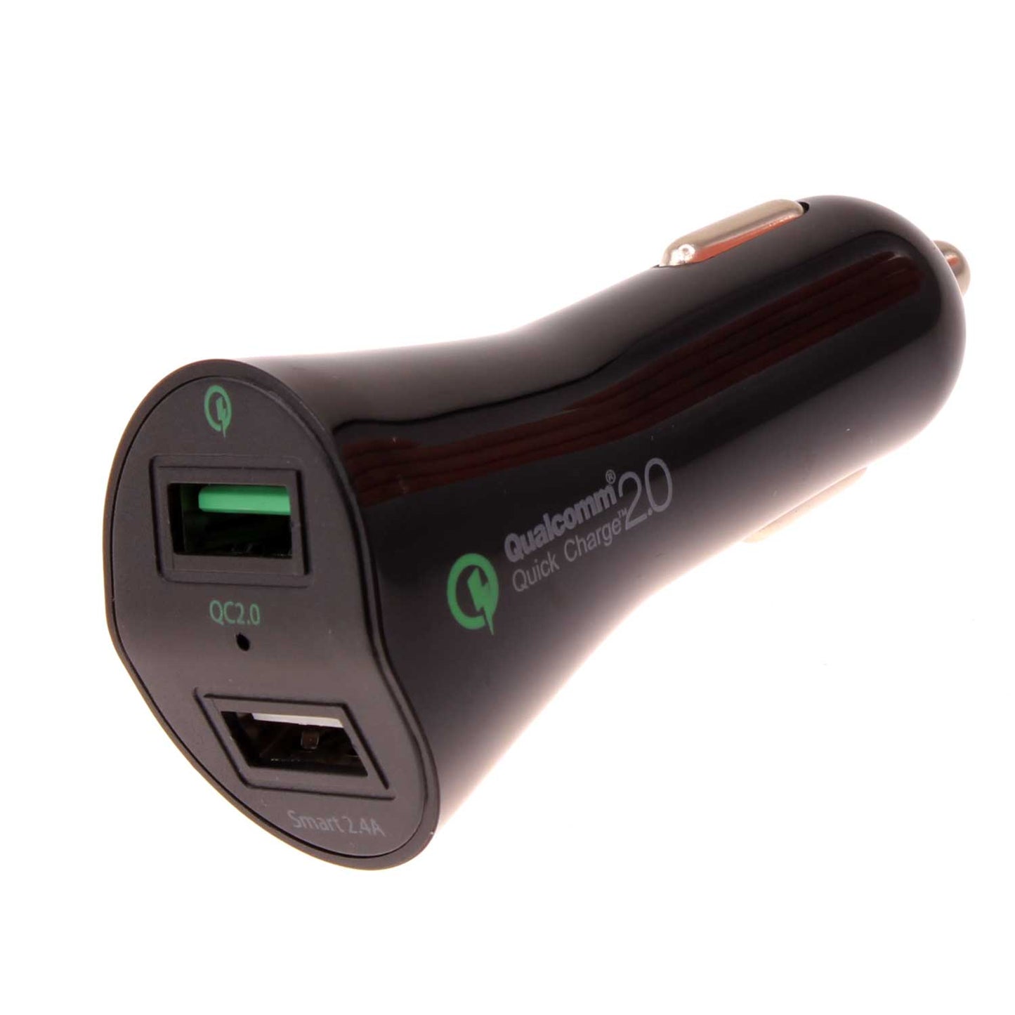 Car Charger 30W Fast 2-Port USB Power Adapter DC Socket  - BFK66 840-1