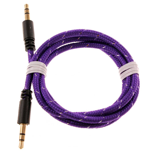 image of Aux Cable 3.5mm Adapter Car Stereo Aux-in Audio Cord Speaker Jack Wire  - BFP02 401-1