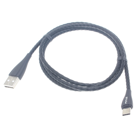 Metal USB Cable Type-C Charger Cord Power Wire USB-C  - BFL60 1237-1