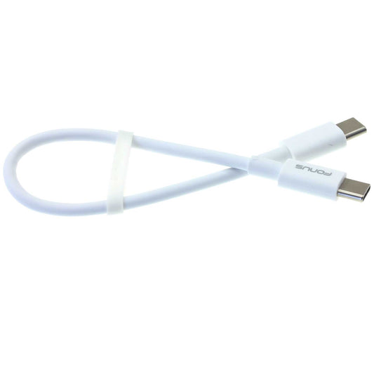 image of Short USB-C Cable PD Fast Charge Cord Power Wire Wire Type-C to Type-C  - BFG57 1400-1