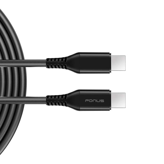 image of 6ft Long USB-C Cable PD Fast Charger Cord Power Wire (Type-C to Type-C) Chord  - BFJ68 1463-1