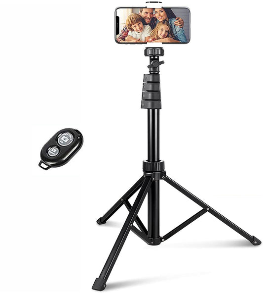 image of Tripod Selfie Stick Wireless Monopod Remote Shutter Built-in Self-Portrait  - BFB98 1591-1