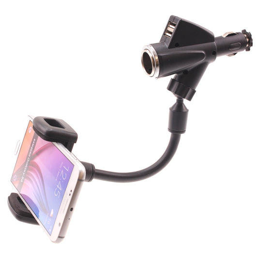 Car Mount Charger Holder DC Socket USB Port Cradle  - BFD69 640-1