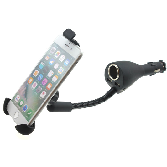 image of Car Mount Charger Holder DC Socket USB Port Cradle  - BFJ15 659-1