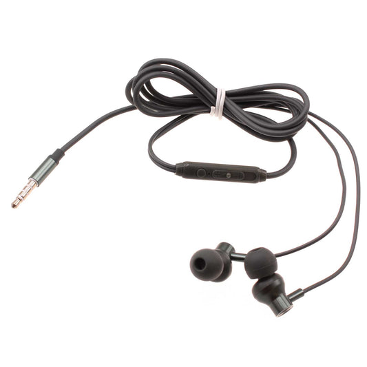 image of Wired Earphones Hi-Fi Sound Headphones Handsfree Mic Headset Metal Earbuds  - BFD75 1575-1