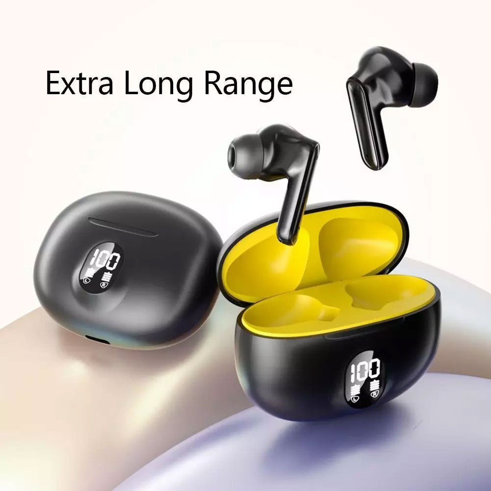 TWS Wireless Earphones Bluetooth Earbuds Digital Display 2102-3