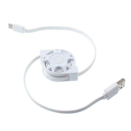 image of USB Cable Retractable Type-C Charger Power Cord  - BFK08 1085-1