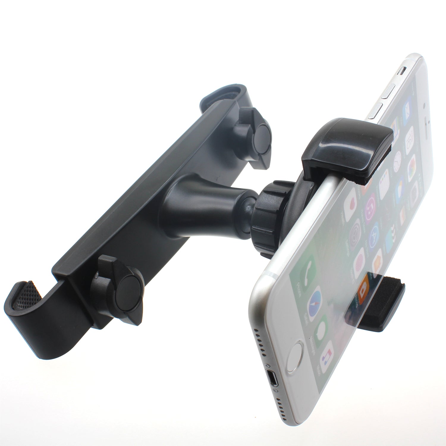 Car Headrest Mount Holder Seat Back Cradle Swivel Dock  - BFC78 669-1