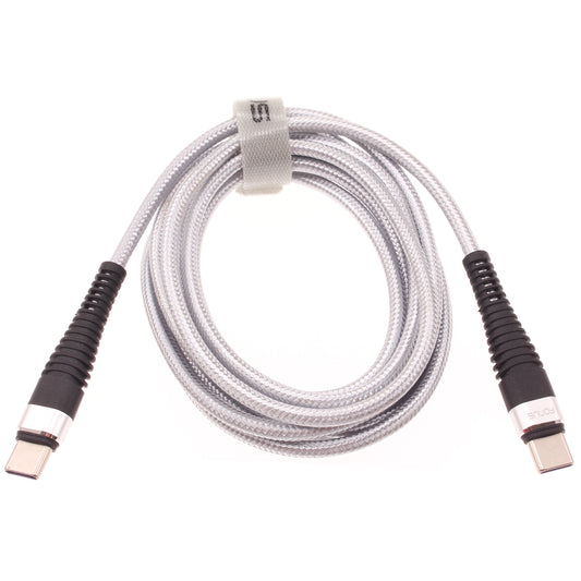 image of 6ft PD Cable Type-C to USB-C Charger Cord Power Wire Sync  - BFC45 1458-1