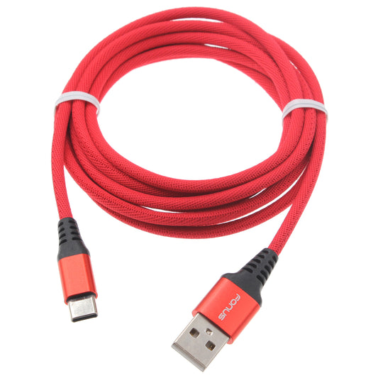 image of Red 10ft USB-C Cable Type-C Charger Cord Power Wire Long  - BFA80 1514-1