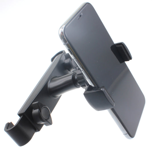 image of Car Headrest Mount Holder Seat Back Cradle Swivel Dock  - BFC78 669-1