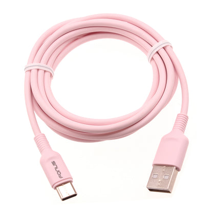 6ft USB-C Cable Pink Charger Cord Power Wire Type-C  - BFA60 1418-1