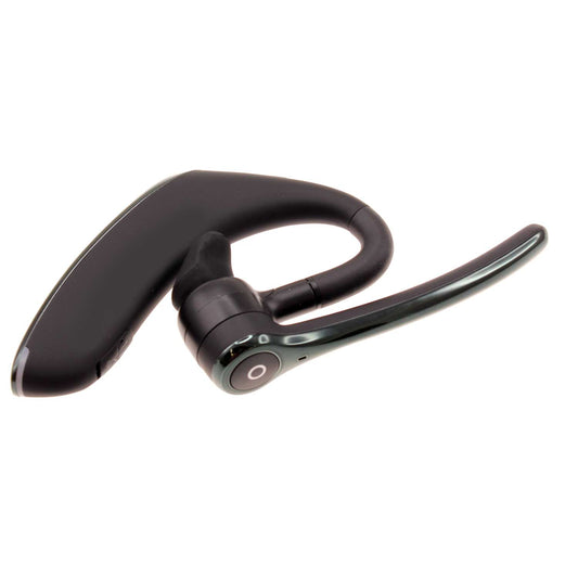 image of Wireless Earphone Ear-hook Headphone Boom Mic Handsfree Single Headset  - BFE24 1473-1