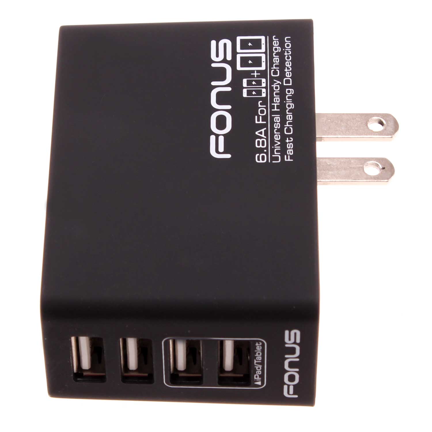 Home Charger 34W 4-Port USB 6.8A Wall AC Plug  - BFK64 845-1