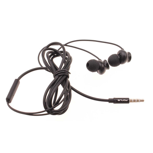 image of Wired Earphones Hi-Fi Sound Headphones Handsfree Mic Headset Metal Earbuds  - BFJ22 1576-1