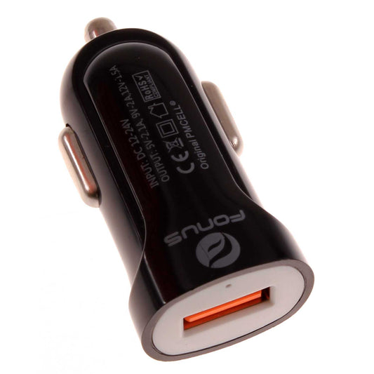 image of Car Charger 18W Fast USB Port Power Adapter DC Socket  - BFK48 1065-1