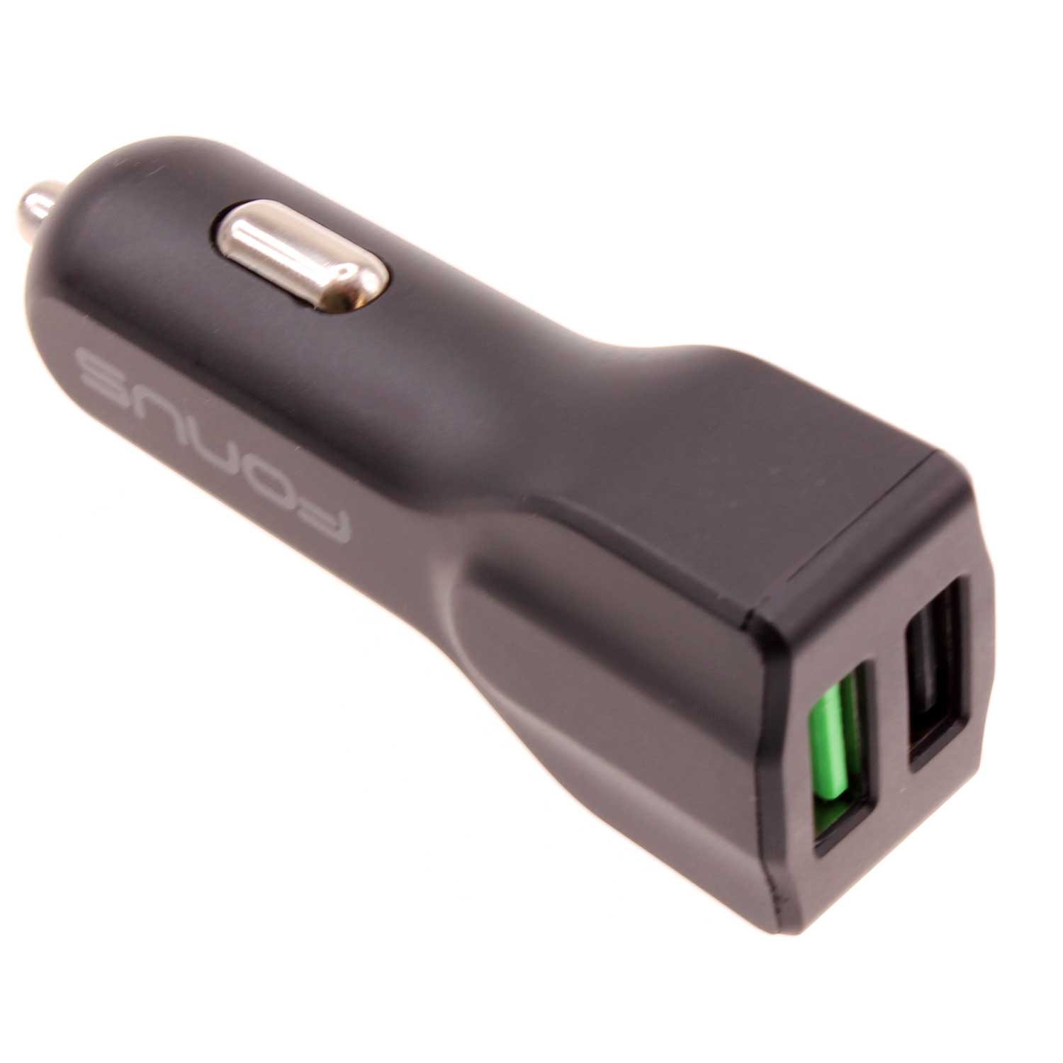 Car Charger 30W 2-Port USB Power Adapter DC Socket  - BFA68 1066-1