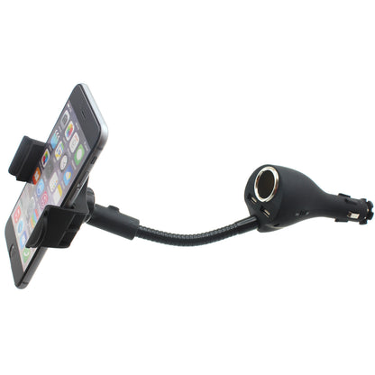 Car Mount Charger Holder DC Socket USB 2-Port Cradle  - BFB01 624-1