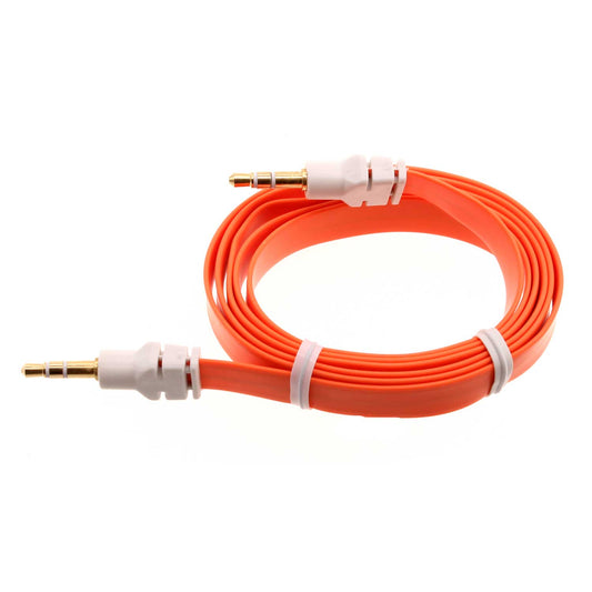 image of Aux Cable 3.5mm Adapter Car Stereo Aux-in Audio Cord Speaker Jack Wire  - BFJ04 375-1