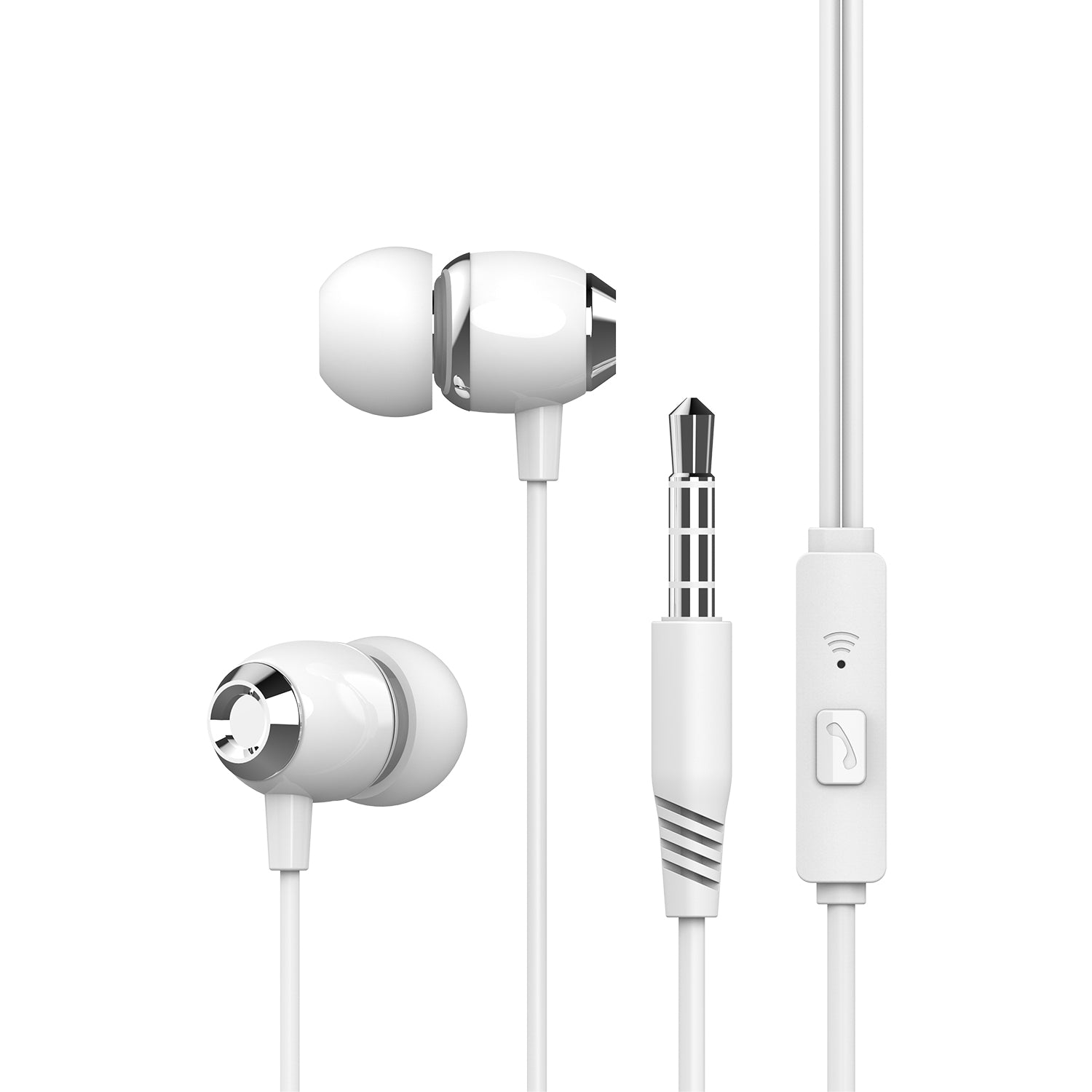 Wired Earphones Hi-Fi Sound Headphones Handsfree Mic Headset Earbuds  - BFB29 1578-1