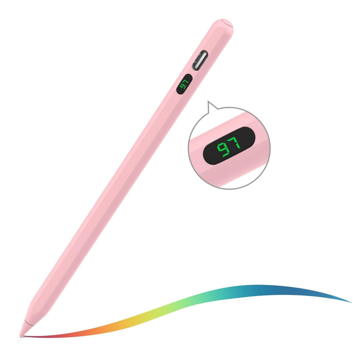 Active Digital Display Stylus Pen - Pink 2100-1